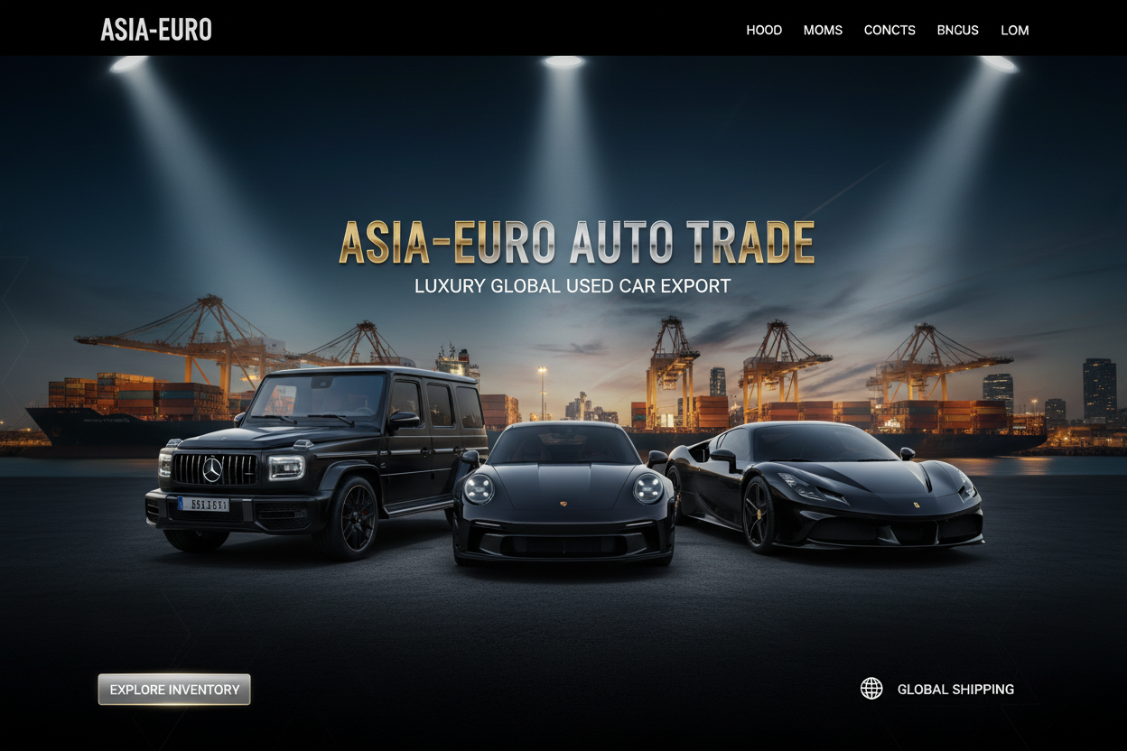 ASIA-EURO AUTO TRADE Banner