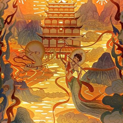 Dunhuang Intangible Cultural Heritage Night Lights